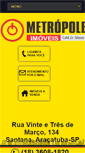 Mobile Screenshot of metropoleimoveisata.com.br